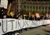 A patra zi de manifestații împotriva ideilor promovate de Călin Georgescu. „Putin, jos labele de pe România!”