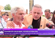 „Apa e de la Dumnezeu!” Soluțiile autorităților după ce agricultorii de la Lungulețu au irigat din râu. Poliția infirmă încătușarea unui fermier